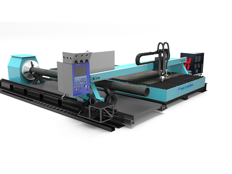 Metal Pipe Tube Automic Cnc Fiber Laser Cutting Machine With High Efficiency Made In China Accurl